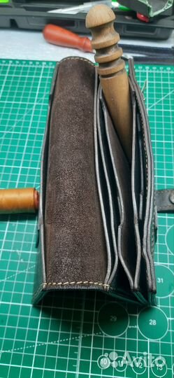 Барсетка кожаная мужская