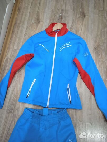 Лыжный разминочный костюм мужской