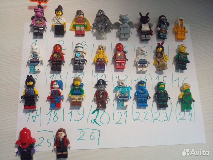 Lego минифигурки