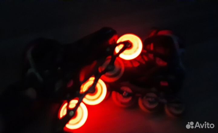 Роликовые коньки детские раздвижные 35-38