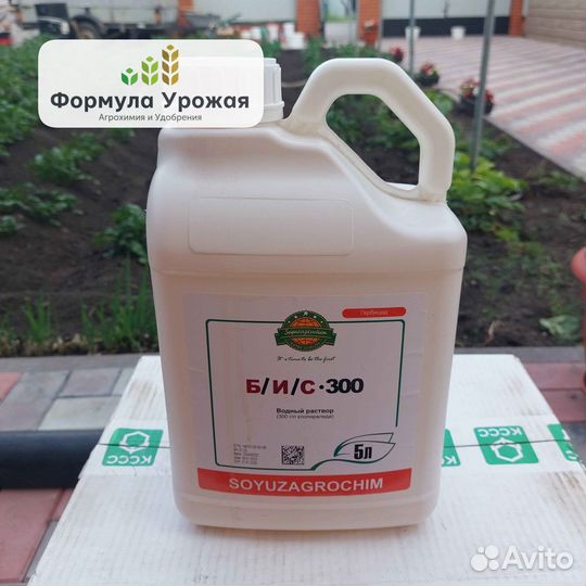 Бис-300, вр - гербицид на все виды осота и горца