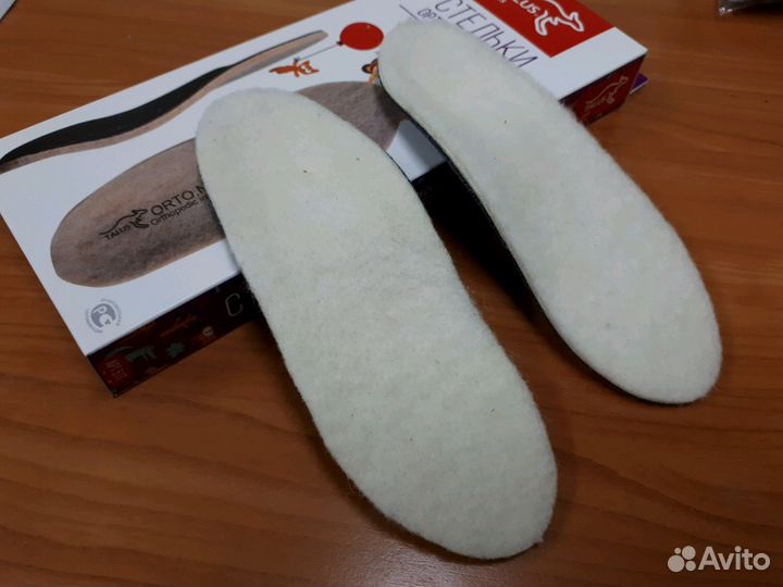 Стельки ортопедические утепленные детские