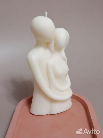 Свечи из кокосового воска. Ручная работа