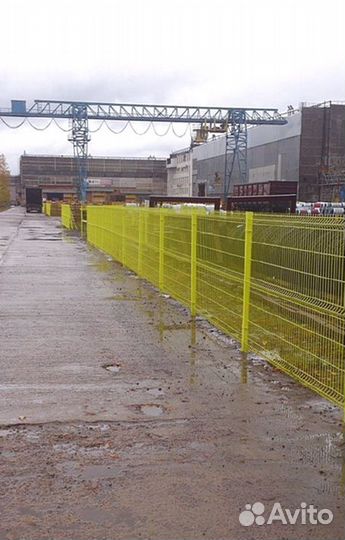 Забор сетка 3д