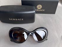 Солнцезащитные очки женские Versace коричневые