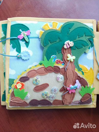 Книга из фетра