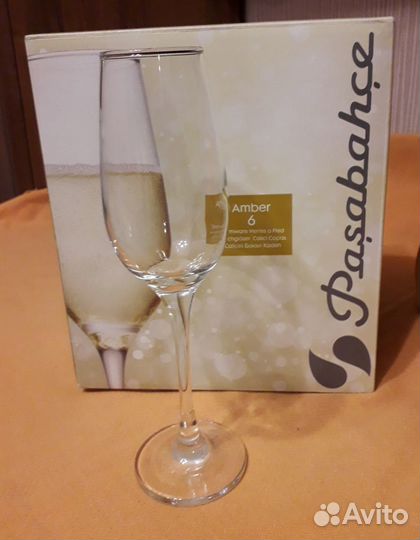 Фужеры набор 6шт новые в упаковке