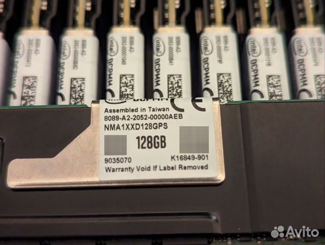Intel dcpmm Optane 128GB NMA1XXD128GPS объявление продам