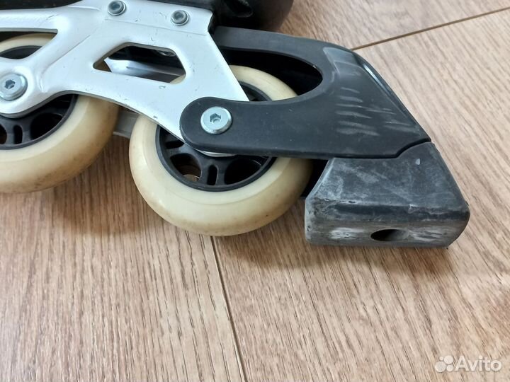 Коньки роликовые женские, защита