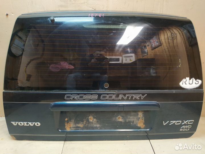 Дверь багажника со стеклом Volvo V70 Xc B5254T