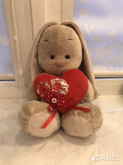 Мягкая игрушка заяц