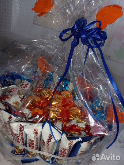 Съедобные букеты и корзины