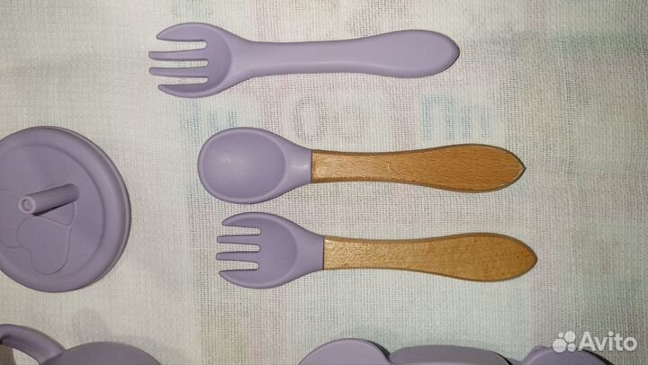 Детская посуда для кормления силиконовая