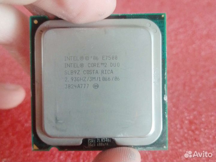 Материнская плата socket 775