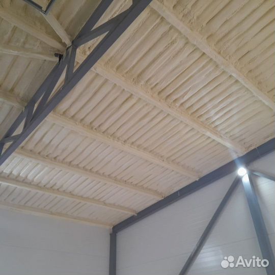 Утепление пенополиуретаном стен