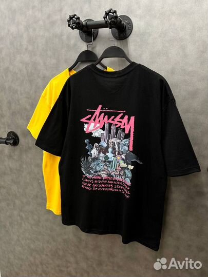 Футболка Stussy Оверсайзная (New 2024)