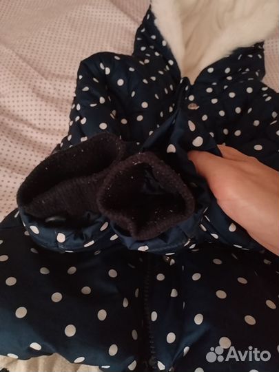 Куртка зимняя для девочки 86