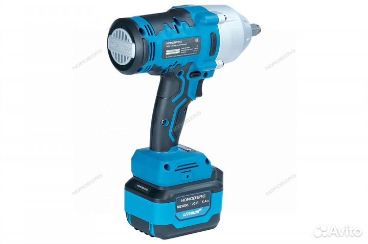 Гайковерт аккумуляторный, 1/2