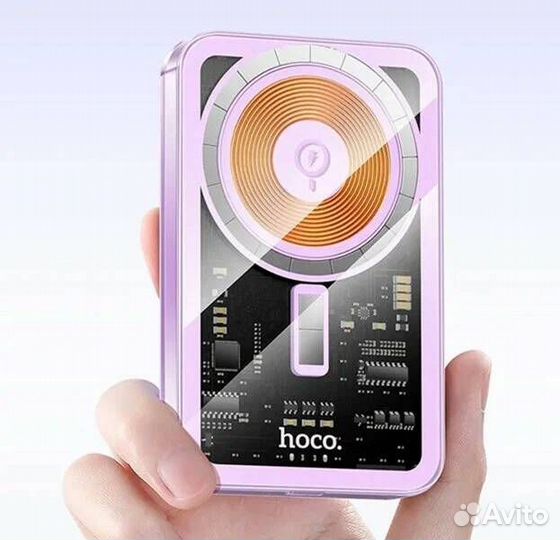 Магнитный Power Bank MagSafe с QC 3.0 Hoco Q14 500