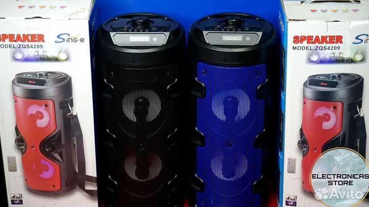 Беспроводная Колонка Большая BT Speaker ZQS 4209
