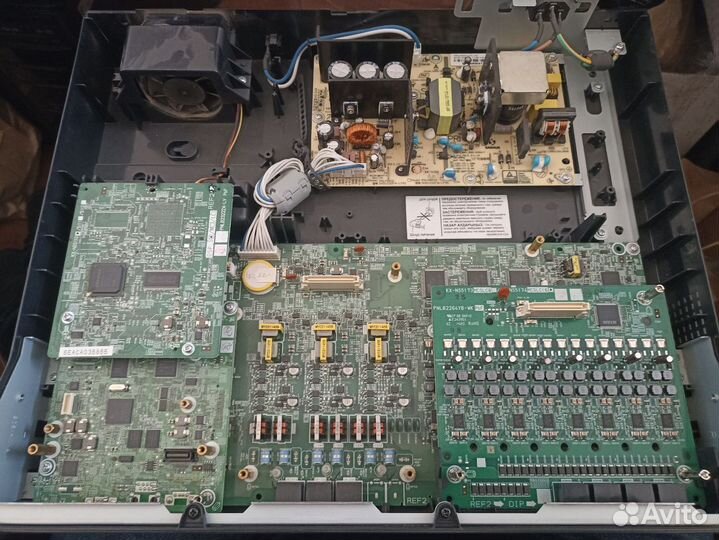 Атс Panasonic KX-NS500RU + 16 IP транков