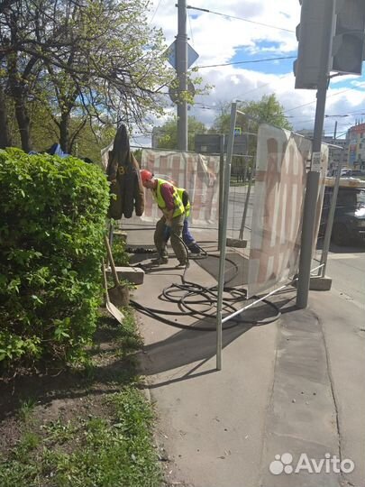 Аренда компрессора с отбойными молотками