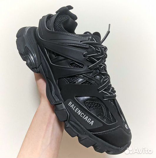 Кроссовки Balenciaga Track LED Black