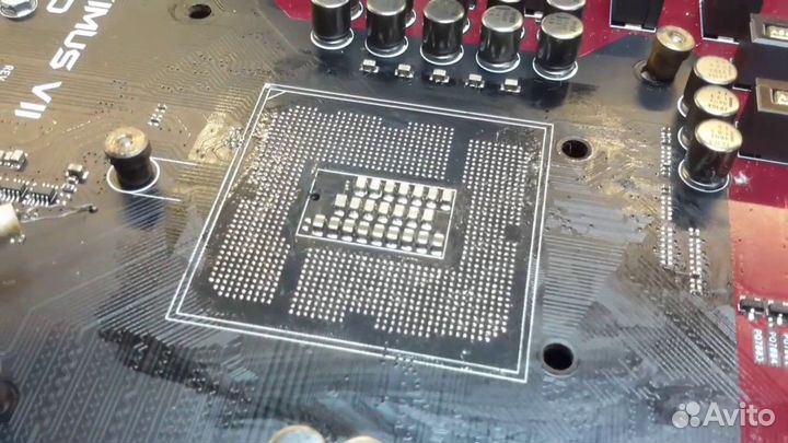 Ремонт материнских плат, замена сокетов