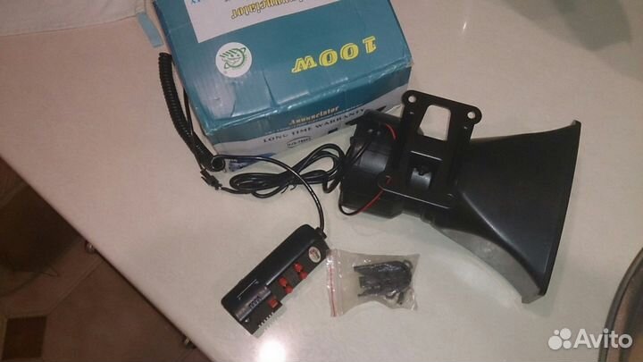 Автомобильный сигнал (сирена) 5 разных тонов