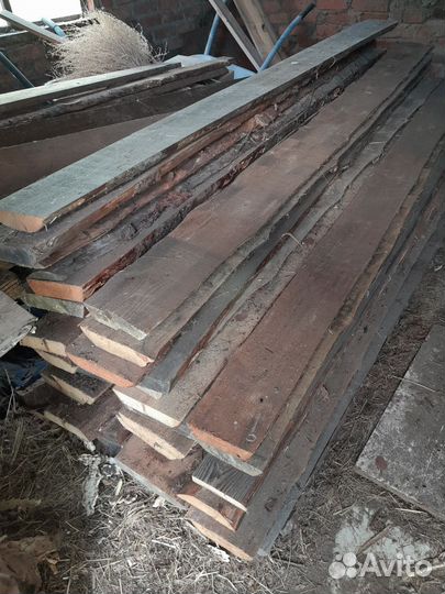 Доска необрезная сухая сосна