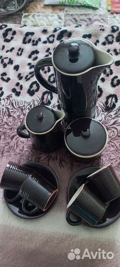 Кофейный сервиз керамика СССР