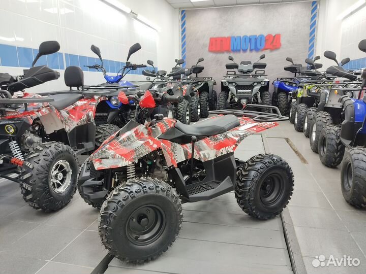 Квадроцикл Raptor 110 R7 (красный)