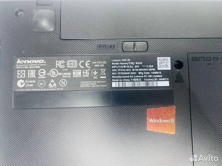 Ноутбук lenovo g50 30