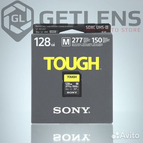 Карта памяти Sony sdxc 128GB 277R/150W (новая)