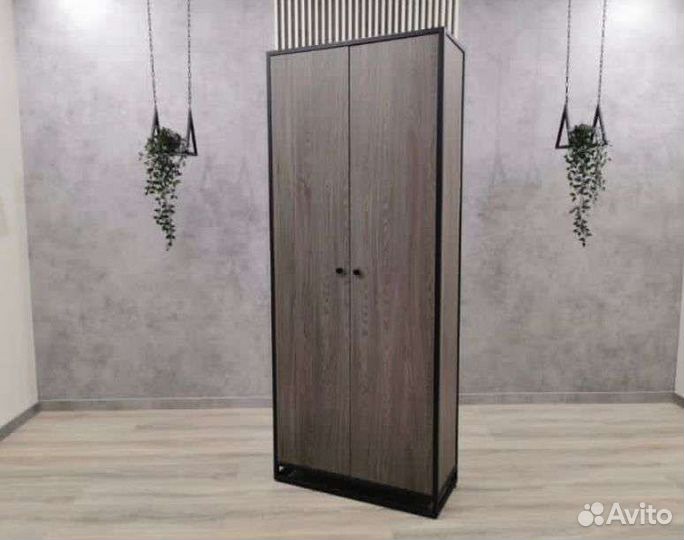 Шкаф для одежды в стиле лофт