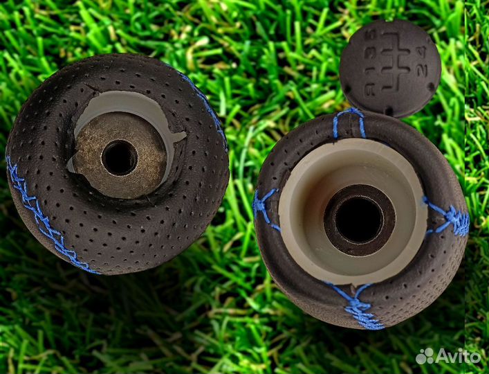 Kalina 1 Ручка кпп, синяя строчка