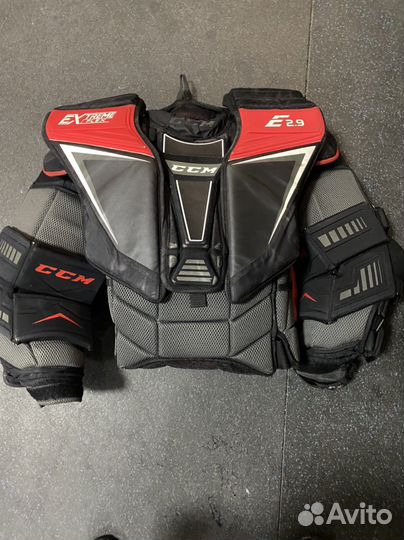 Нагрудник ccm e flex 2.9, размер sr s