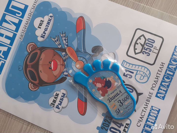 Магнит след