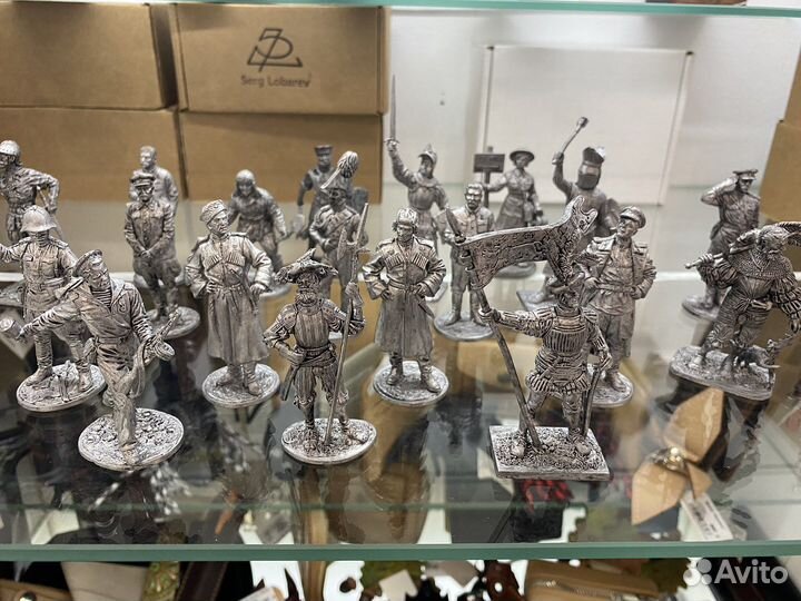 Оловянный солдатик 54мм