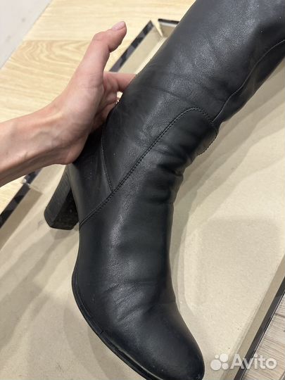 Сапоги женские натуральная кожа