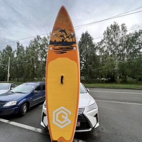 Sup board gq оранжевый - 320 см - комплект