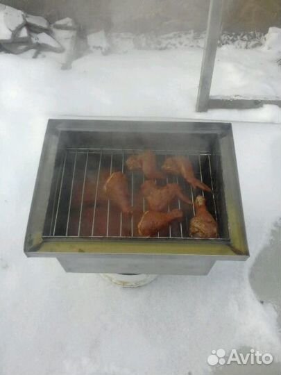 Коптильня из пищевой нержавеющей стали