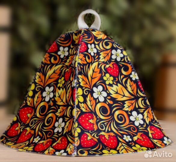 Шапка для бани 