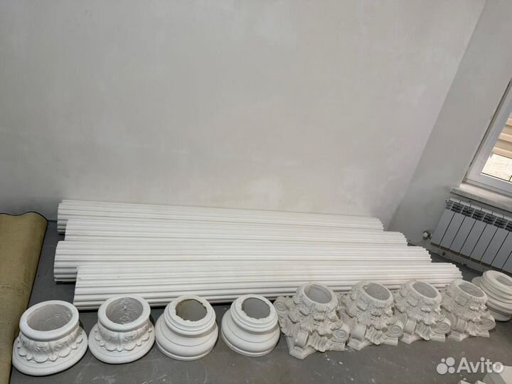 Гипсовые столбы