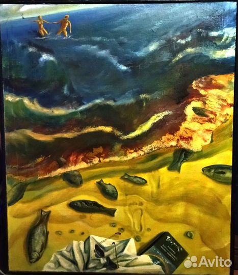 Именная картина, холст, масло