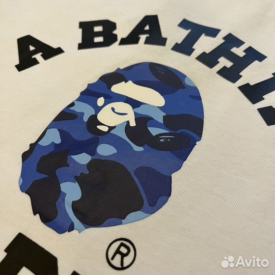 Футболка bape белая