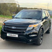 Ford Explorer 3.5 AT, 2015, 110 000 км, с пробегом, цена 1 800 000 руб.