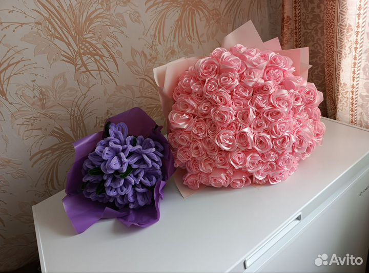 Цветы букеты 101 роза