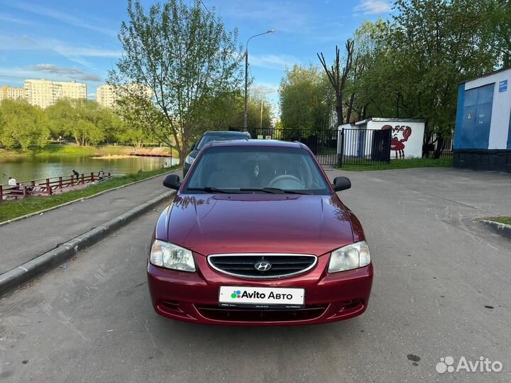Hyundai Accent 1.5 AT, 2005, 262 300 км