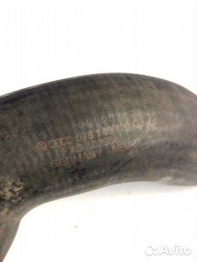 Патрубок интеркулера Audi Allroad C5 BES 2004